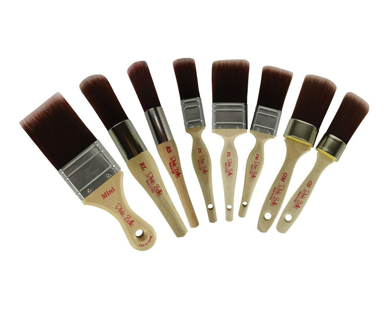 Dixie Belle Paint Synthetic Brushes - You Choose