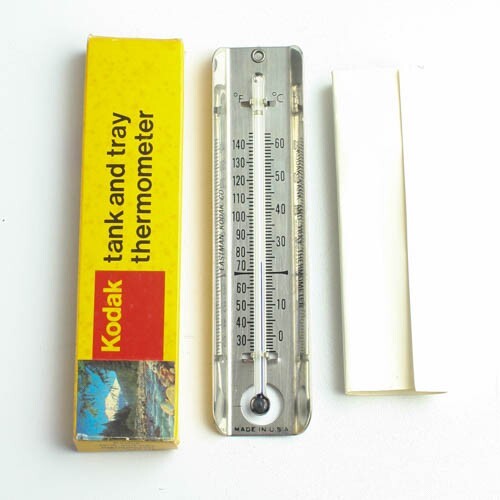 Kodak Vintage Tank and Tray Darkroom Thermometer - 30-140 F - CAT 152 3604