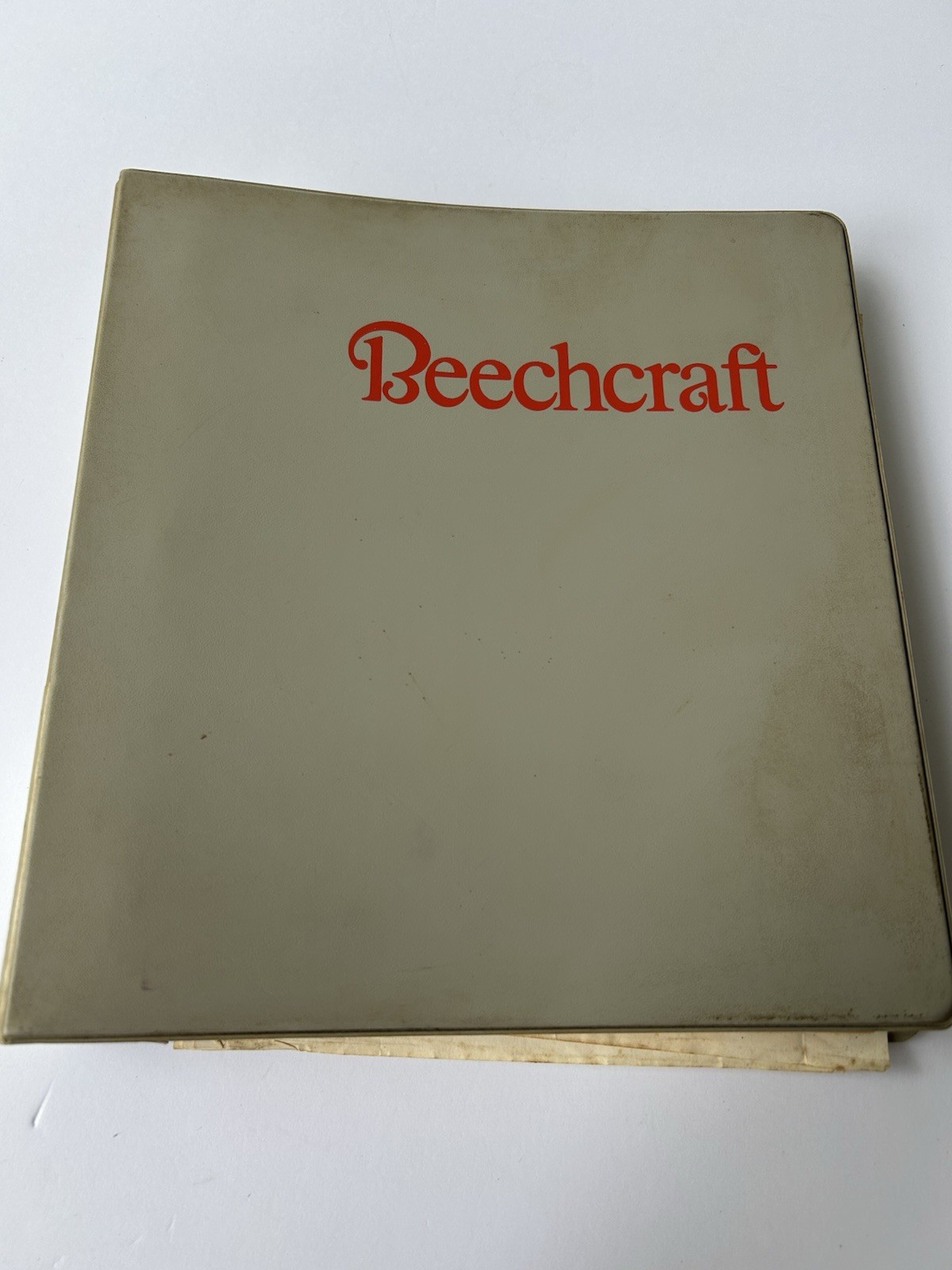 Vintage Beechcraft Beech Super King Air B200 Pilot Training Workbook 1983 Book