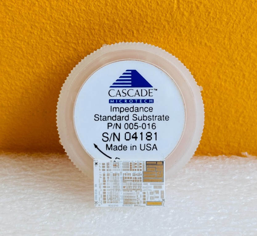 Cascade Microtech 005-016 Impedance Standard Substrate, For ACP40-GSG. Tested!