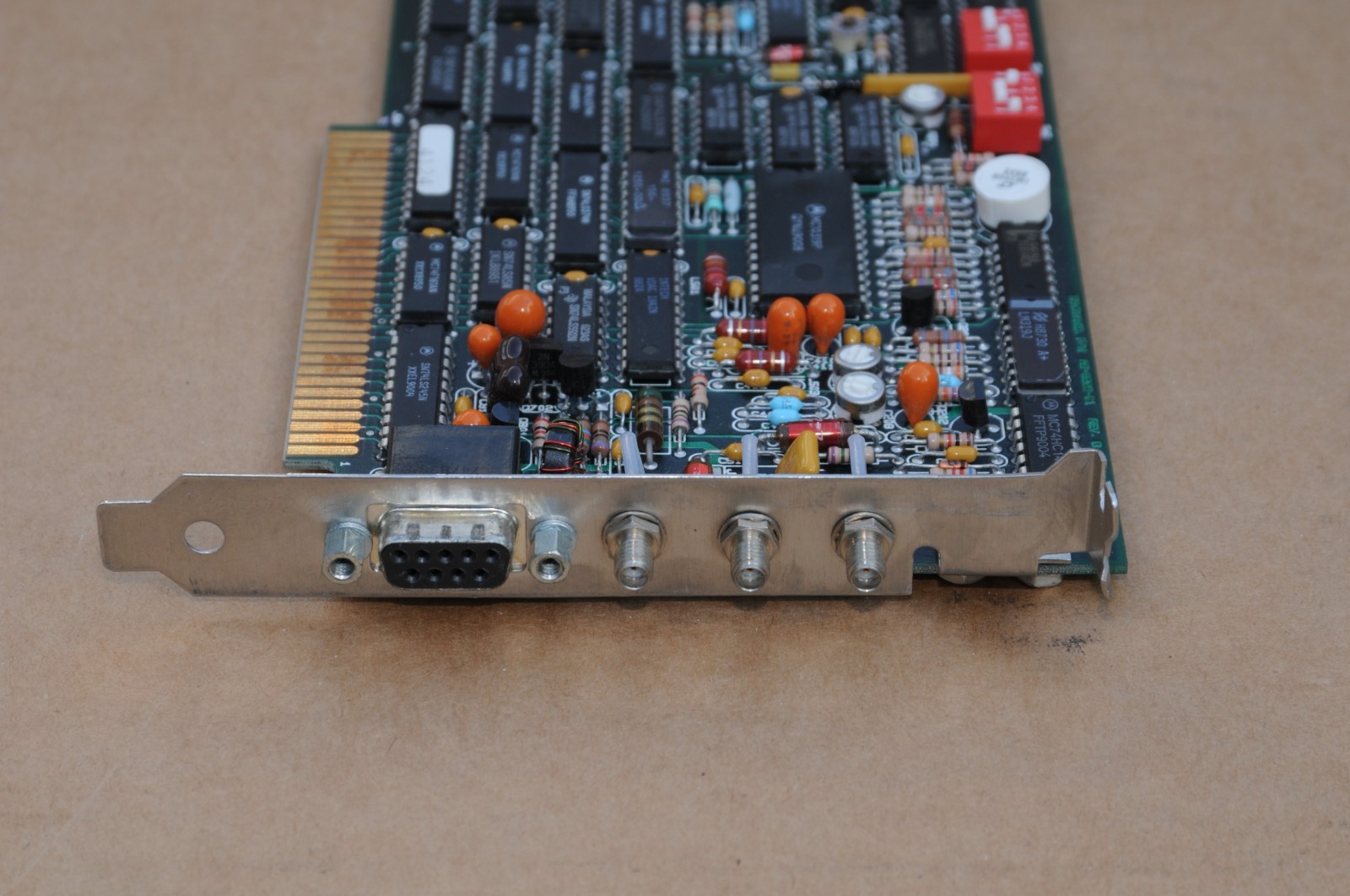 TEKTRONIX PC BOARD, M/N PB-9229-01, SAMPLE INPUT/OUTPUT BOARD, USED, UNTESTED