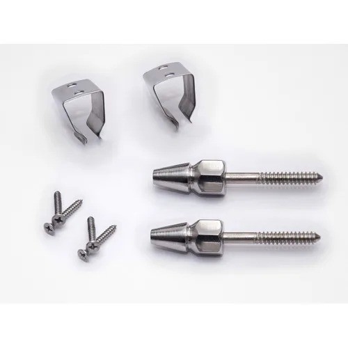 Lynn Cove Foundry Hidden Stay ESS58 – Stainless Steel 1 Pair NEW