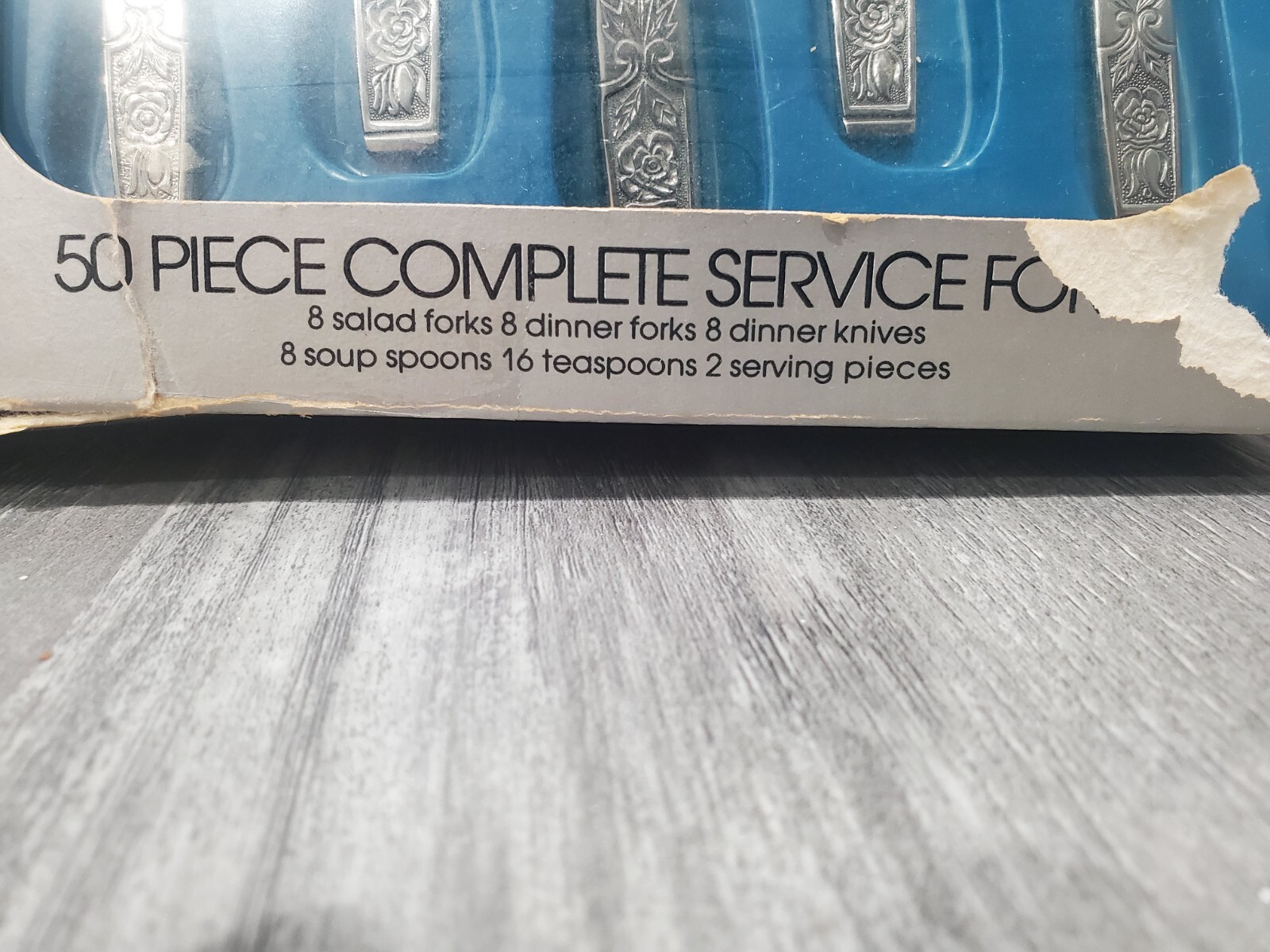 Crown One Young Rose 50 Piece Flatware