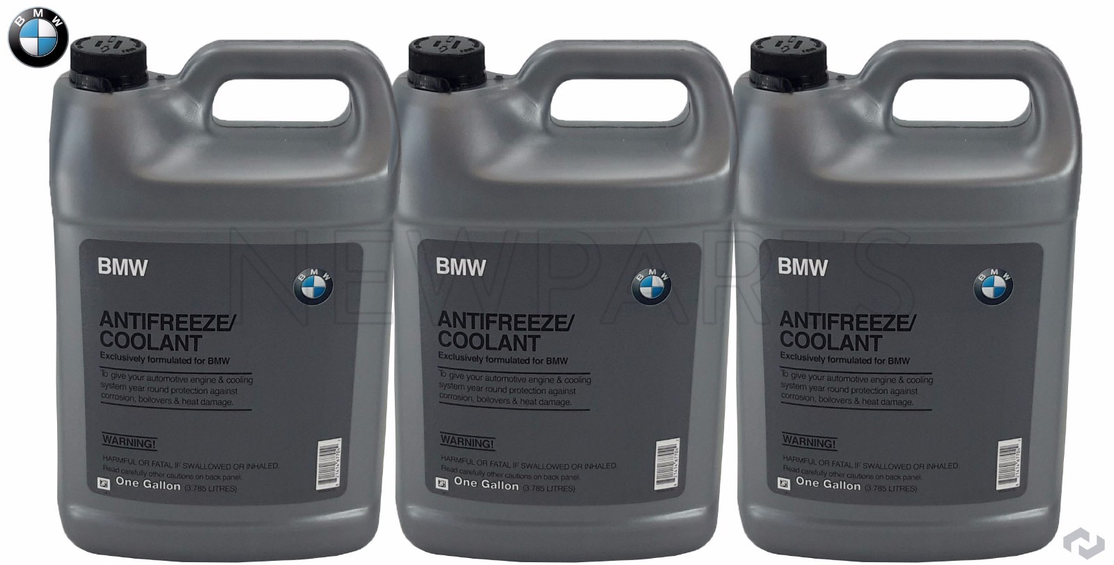 NEW 3-Gallons Genuine For BMW Blue Color Antifreeze/Coolant 82141467704