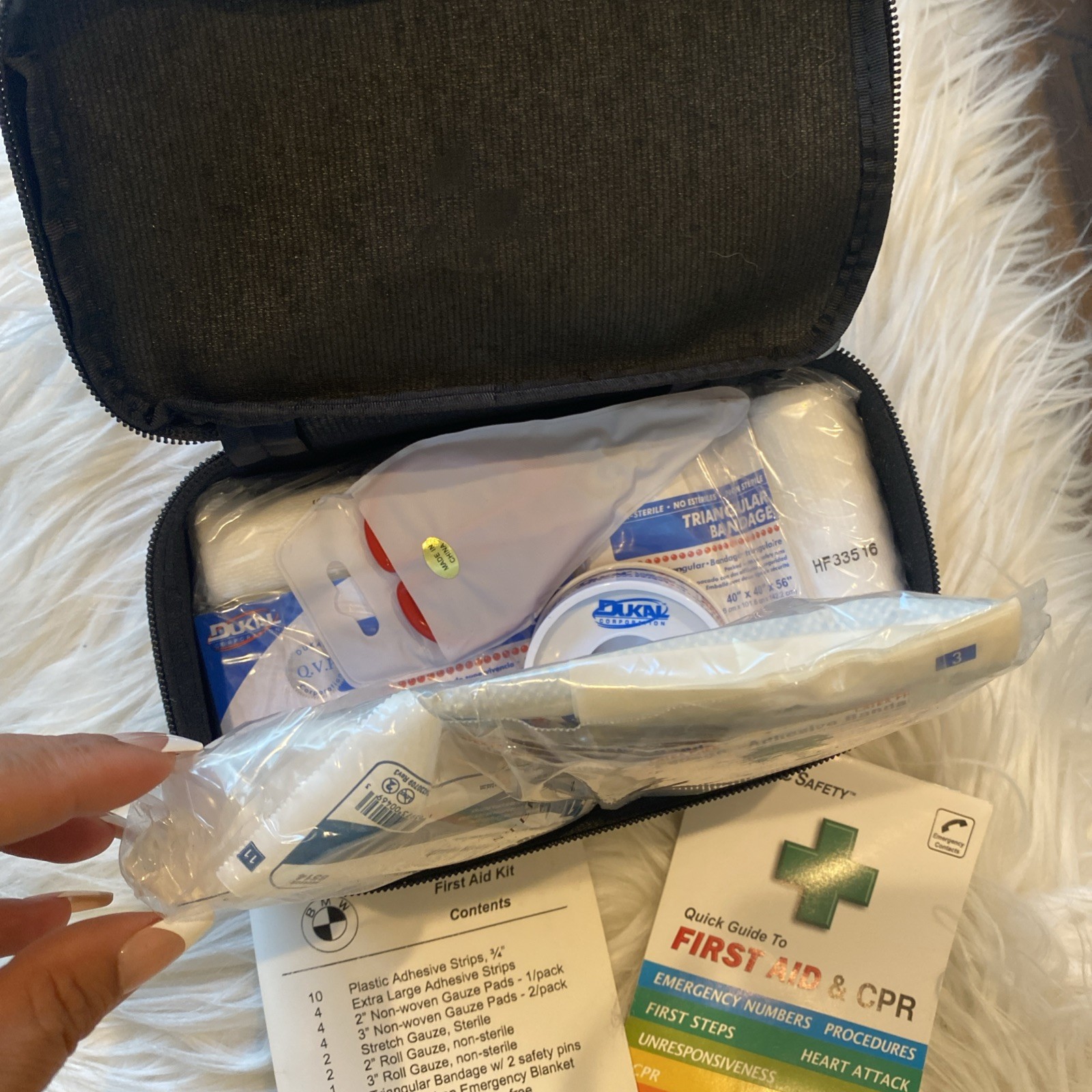 BMW First Aid Kit-2017 Intact Never Used