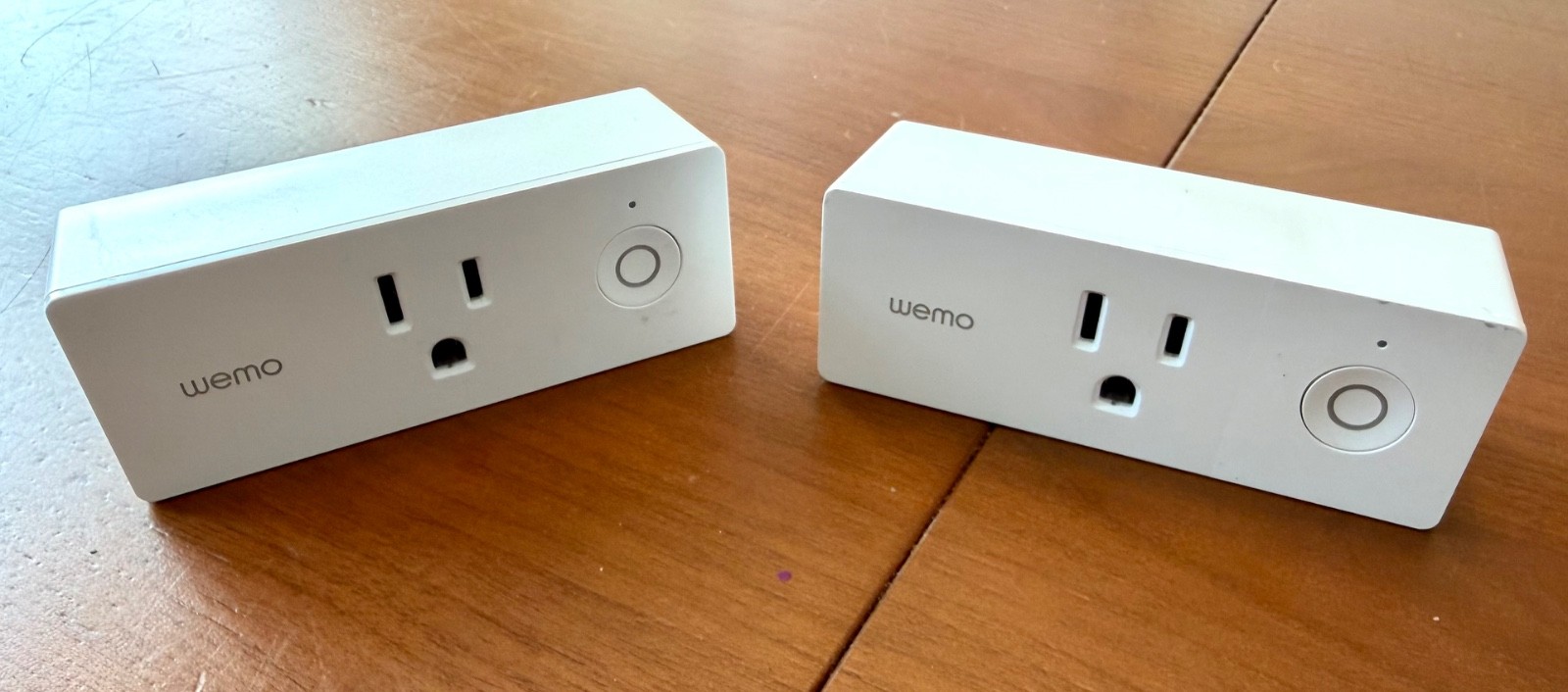 2x Wemo Mini F7C063 WiFi Smart Plugs - Apple & Google Home, Alexa