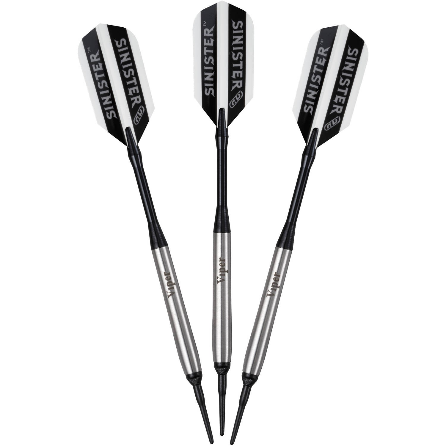 Viper Sinister Tungsten Soft Tip Darts Smooth Barrel 16 Grams