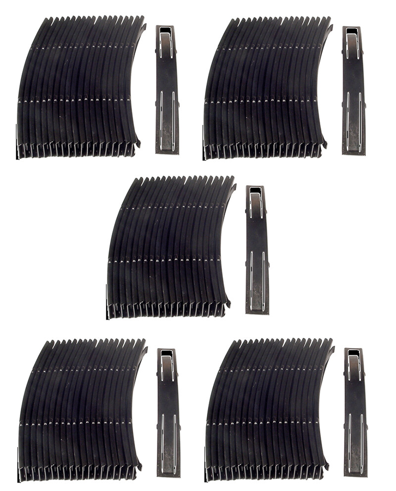 100 Pack of 7.62x39 Steel 10rd Stripper Clips Ammo Speed Loading Tools for SKS