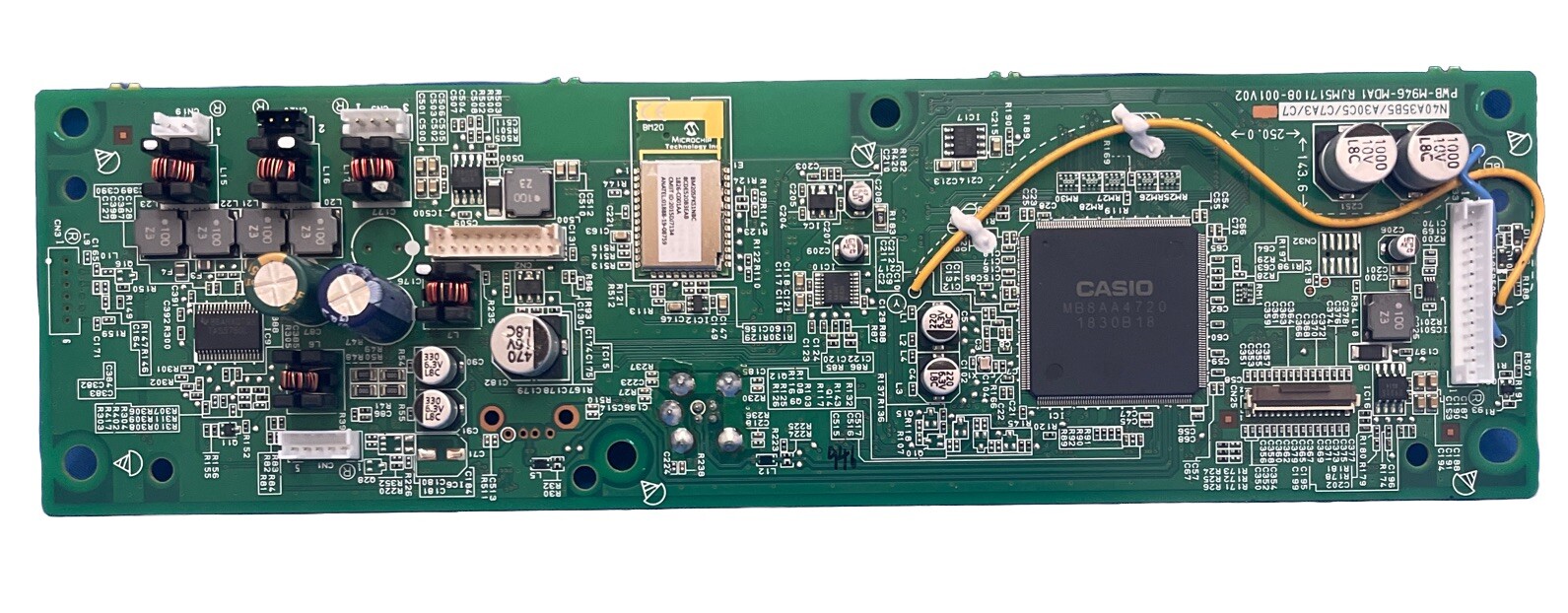 Casio Privia Main CPU Circuit board - Tested