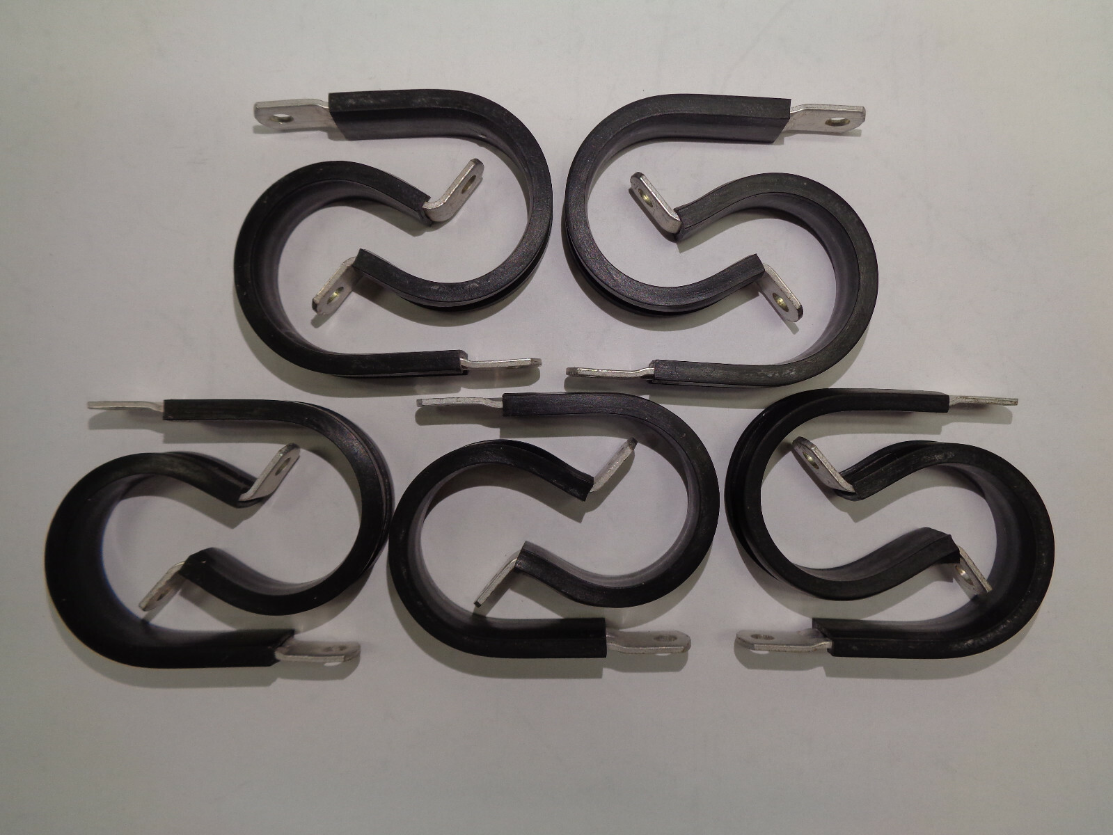 AIRCRAFT HOSE CLAMPS MS21919DG19 BY JM SET OF 10 EACH NEW