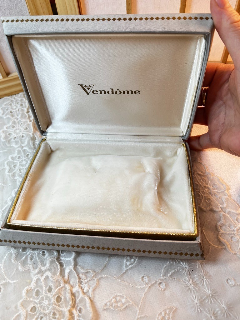Vintage Jewelry Box Vendome Box Only 4.5"x6.5"
