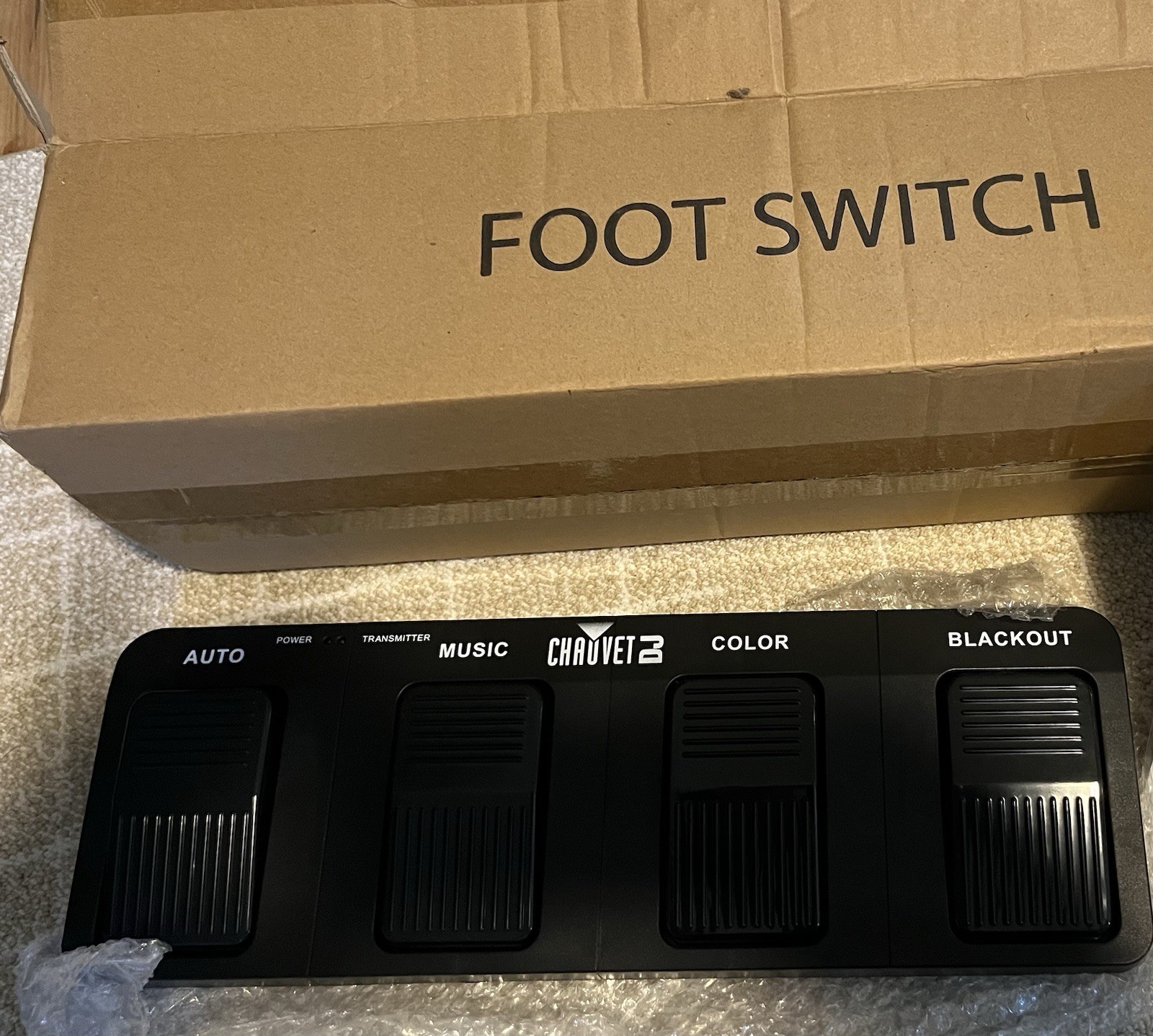 Chauvet Gigbar2 Move DJ Wireless Foot Switch Controller Only