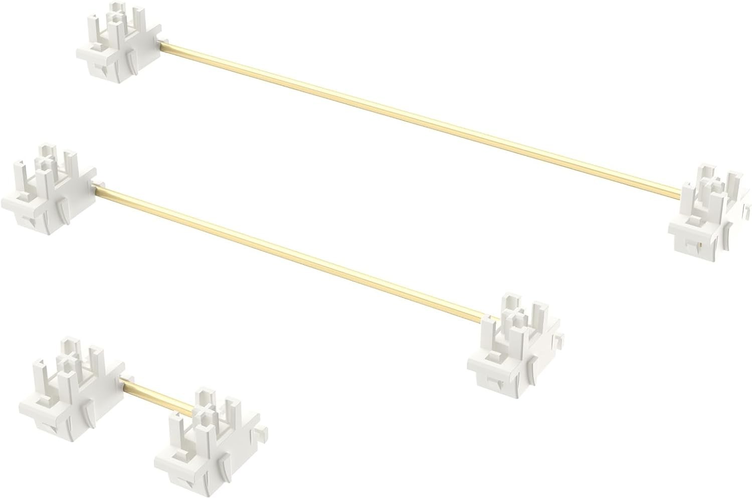 Plate Mount Stabilizer V3 Innovative Pre-Clipped Stem Minimum Wire Wobble 2U