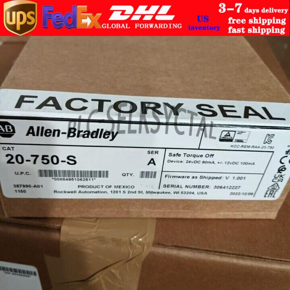 20-750-S PowerFlex 750 Safe Torque Off Option Module New Sealed US Free Tax