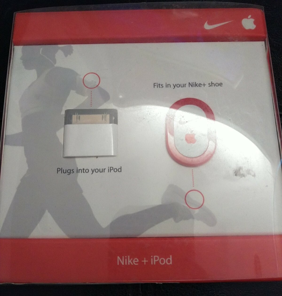 New Nike + iPod Sport Kit Running Shoe Sync Sensor Wireless Connection Apple
