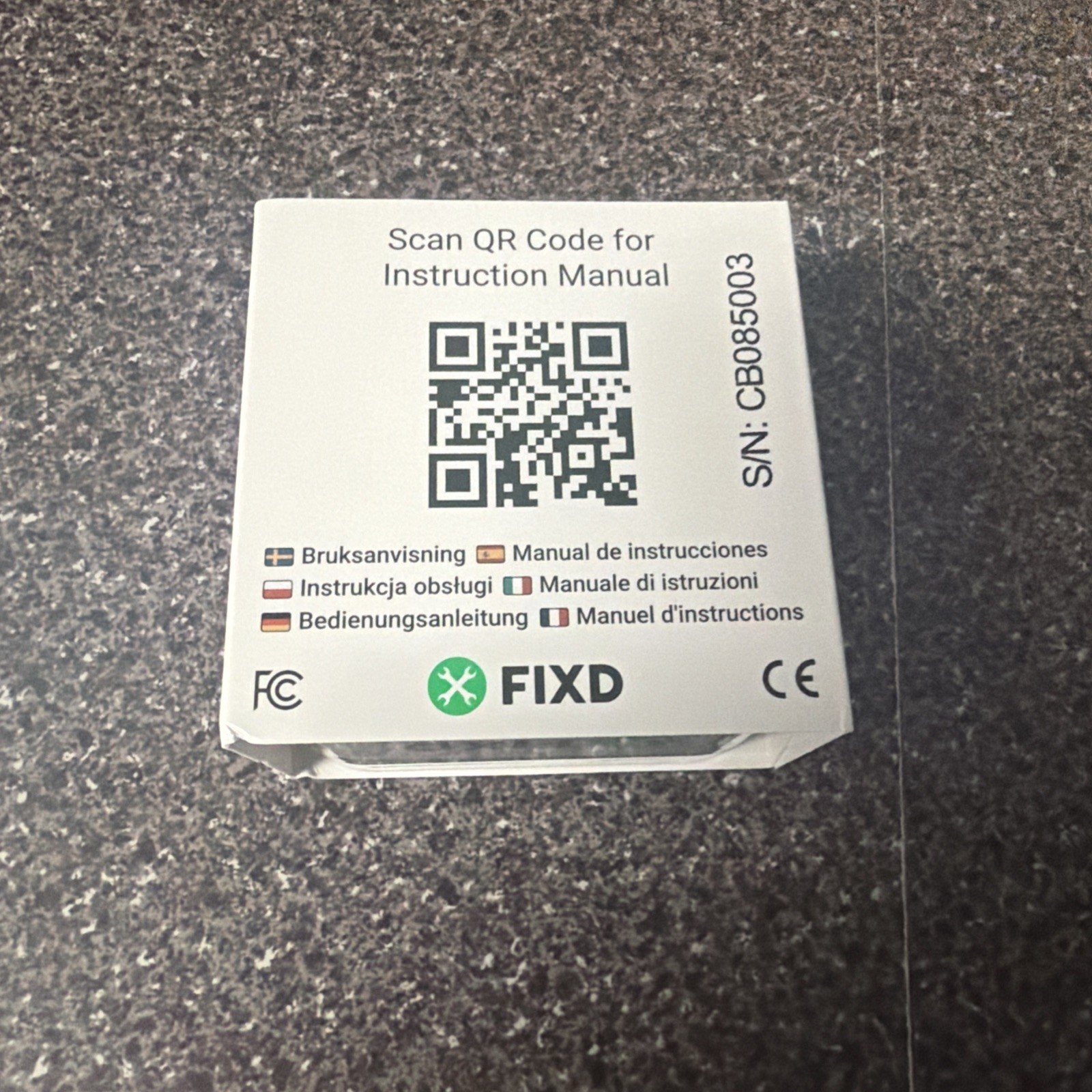 FIXD Bluetooth OBD2 Scanner for Car - Car Code Readers & Scan Tools for iPhone &