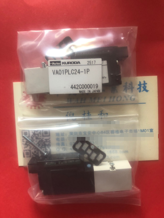 1PCS New Kuroda VA01PLC24-1P VA01PLC241P  Solenoid Valve Brand