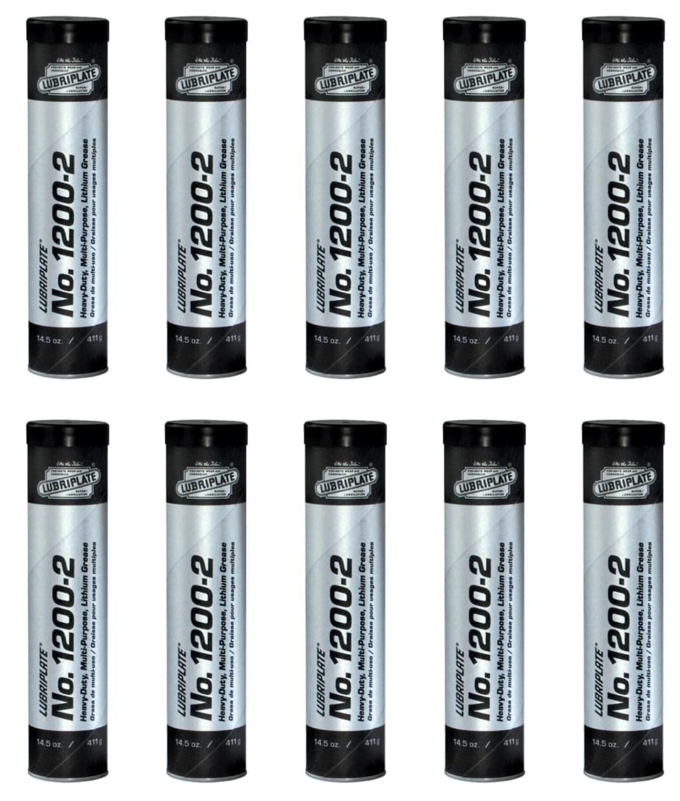 Lubriplate L0102-098 Extreme Pressure Heavy Duty Equipment Grease Box of 10