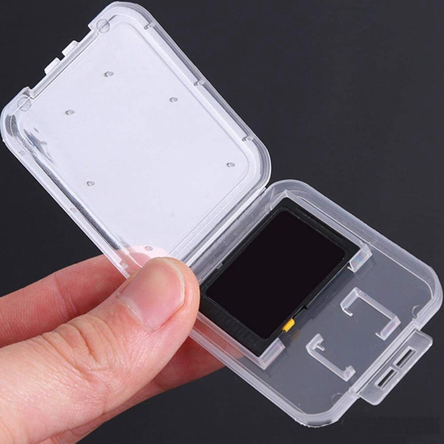 20Pcs Case Holder for Micro SD SDHC Memory Card Box Storage Hard Plastic N865