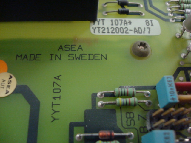 USED ABB YYT 107A Rectifier Board YT212002-AD/7