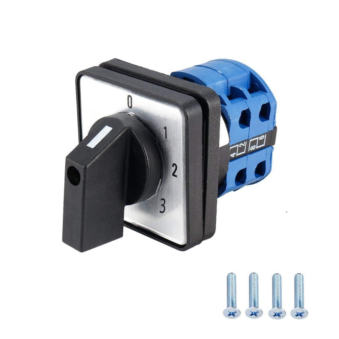 Changeover Switch SYW28-20 4 Positions 8 Terminals Universal Rotary Cam Selector