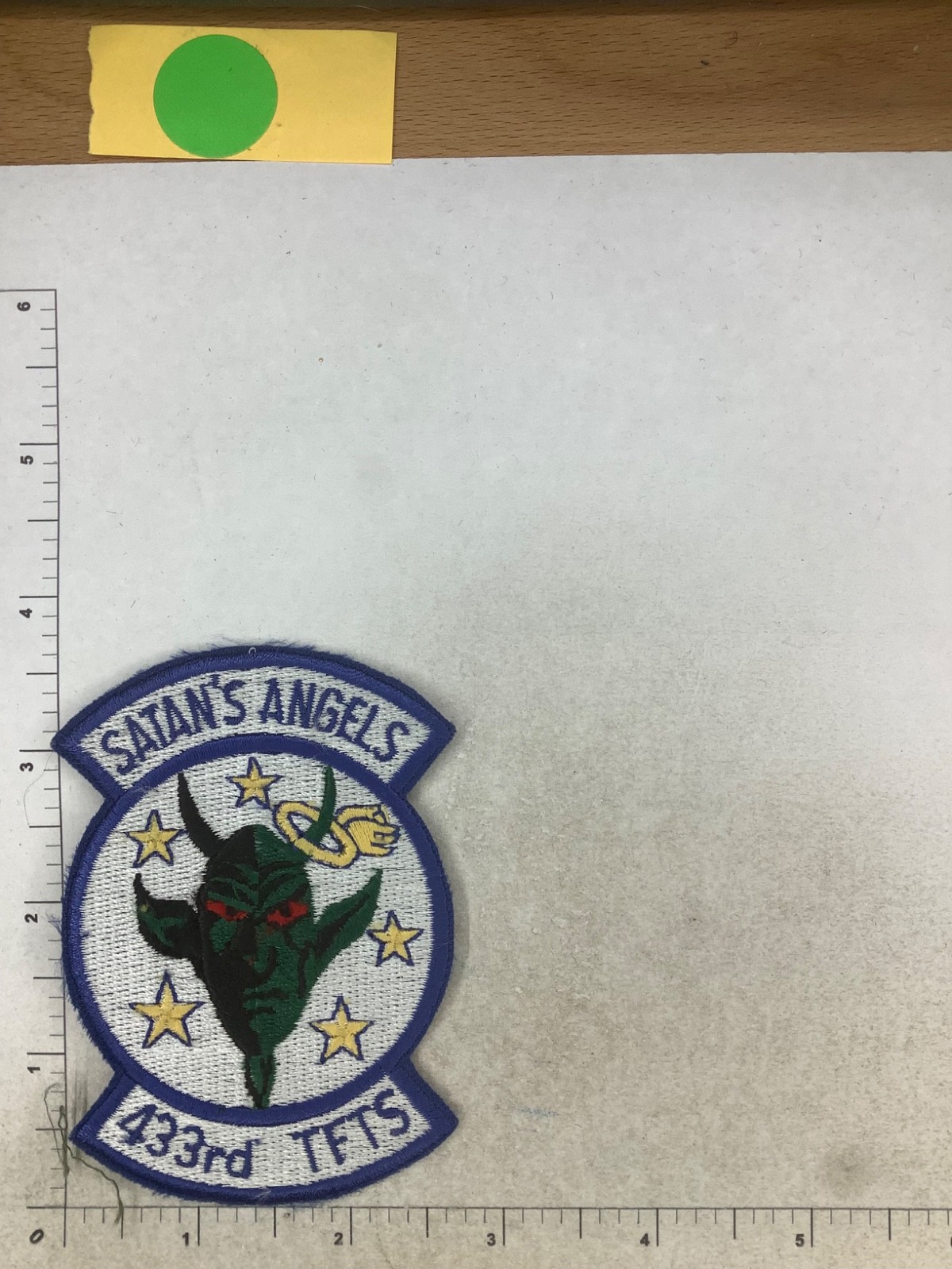 USAF 433rd TFT SATANS ANGELS SQUADRON PATCH