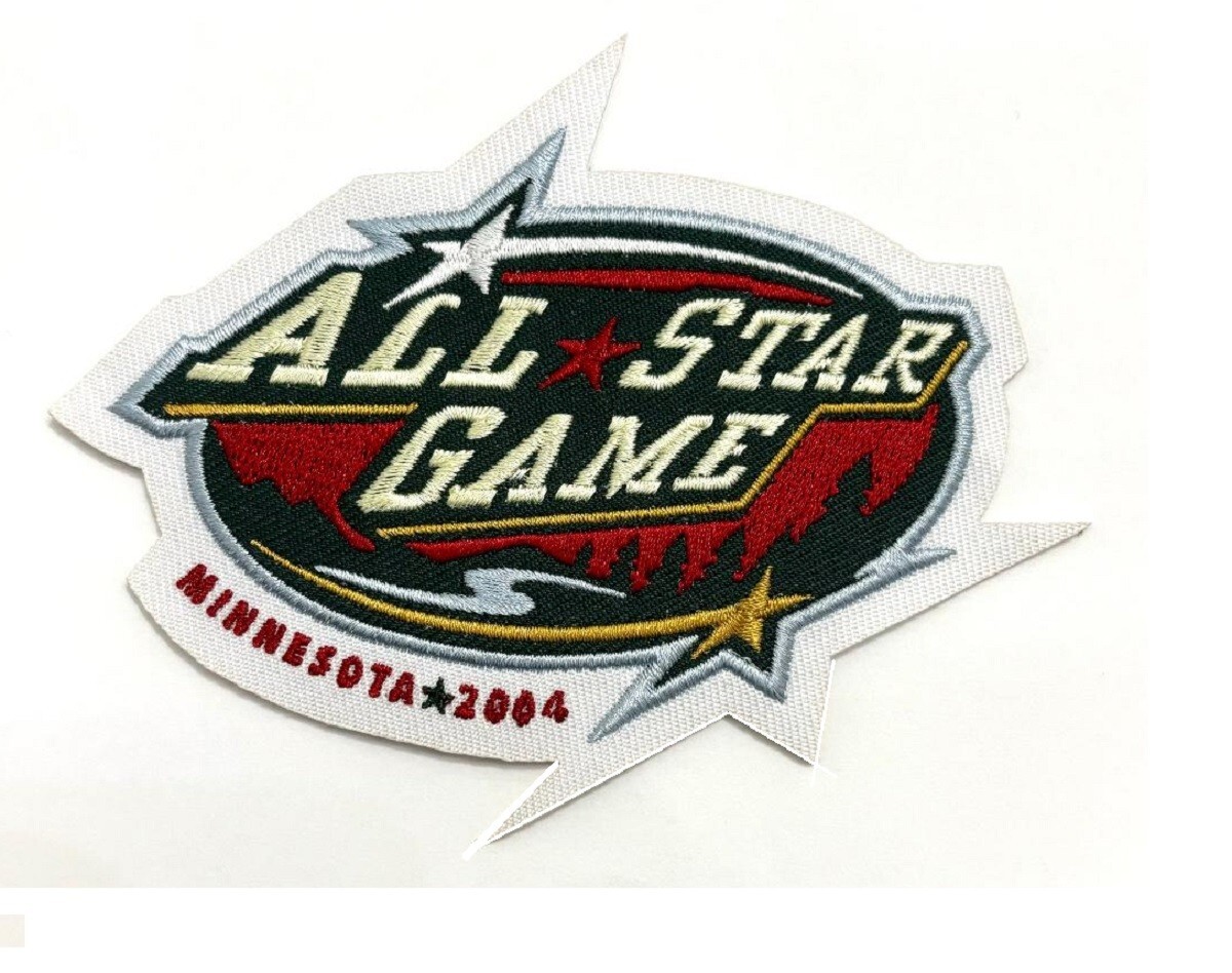 2004 NHL All-Star Game Jersey Patch Minnesota Wilds