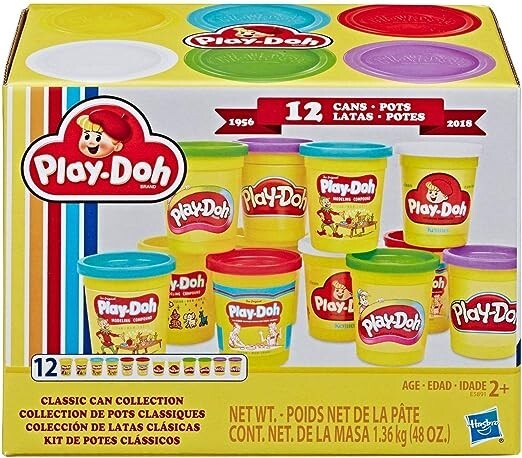 PlayDoh Classic Can Collection - 12 CANS