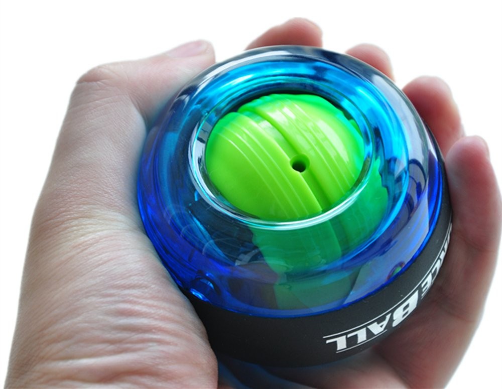 ZOUKFOX Wrist Trainer Arm Strength Training Power Force Gyro Ball Strength Tr...