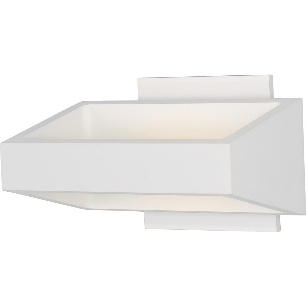 Decovio 16417-WL18 Butler LED 7.25 inch White Wall Sconce Wall Light