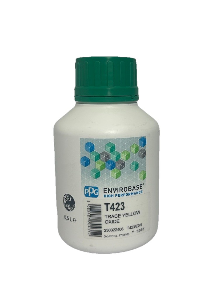 T423 PPG Envirobase High Performance Trace Yellow Oxide Tinter 0.5L