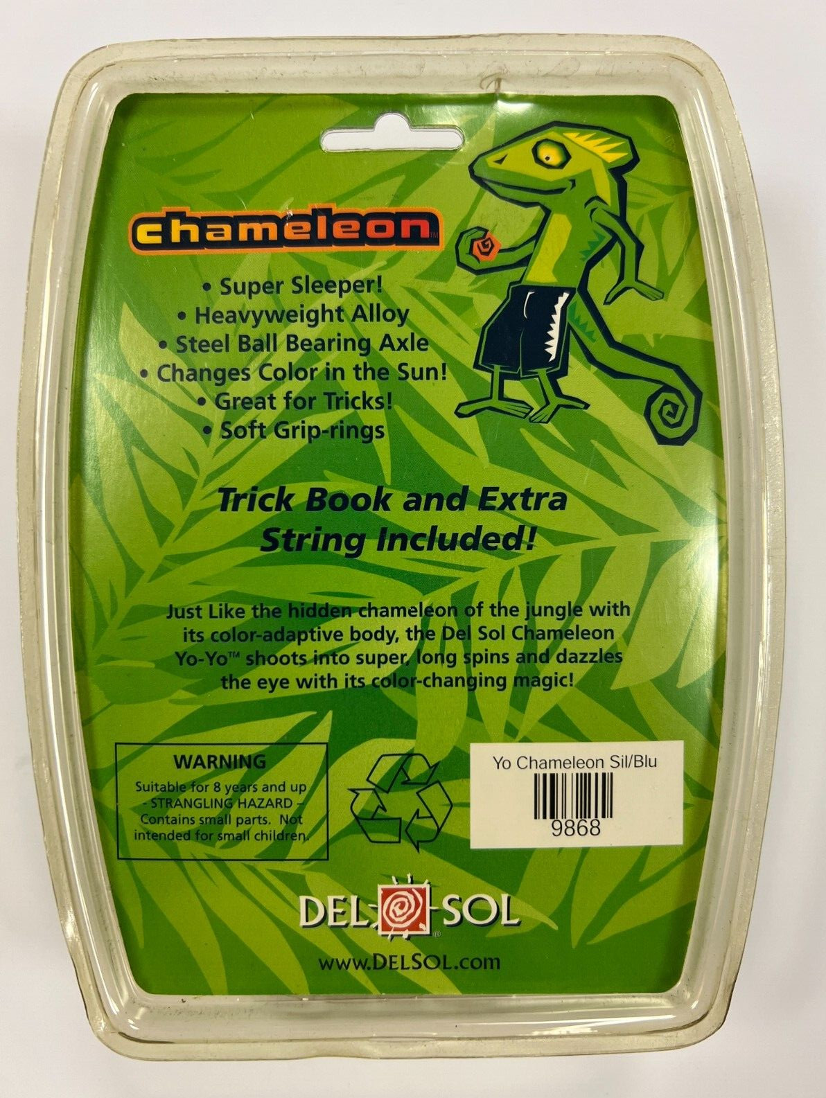 Chameleon Color Changing YO YO Still sealed - brand - Del Sol