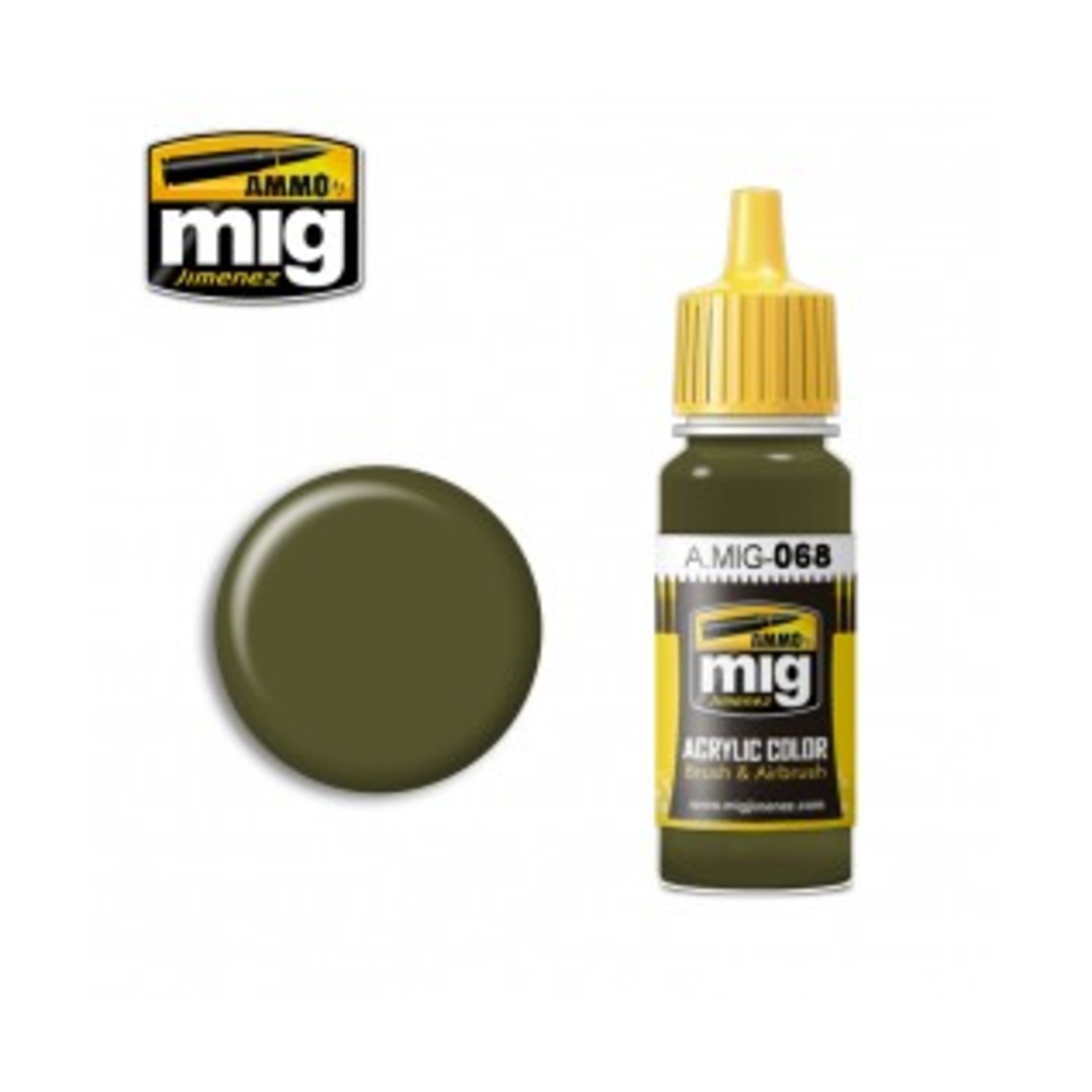 AMMO Acrylic Paint Singles IDF Green New