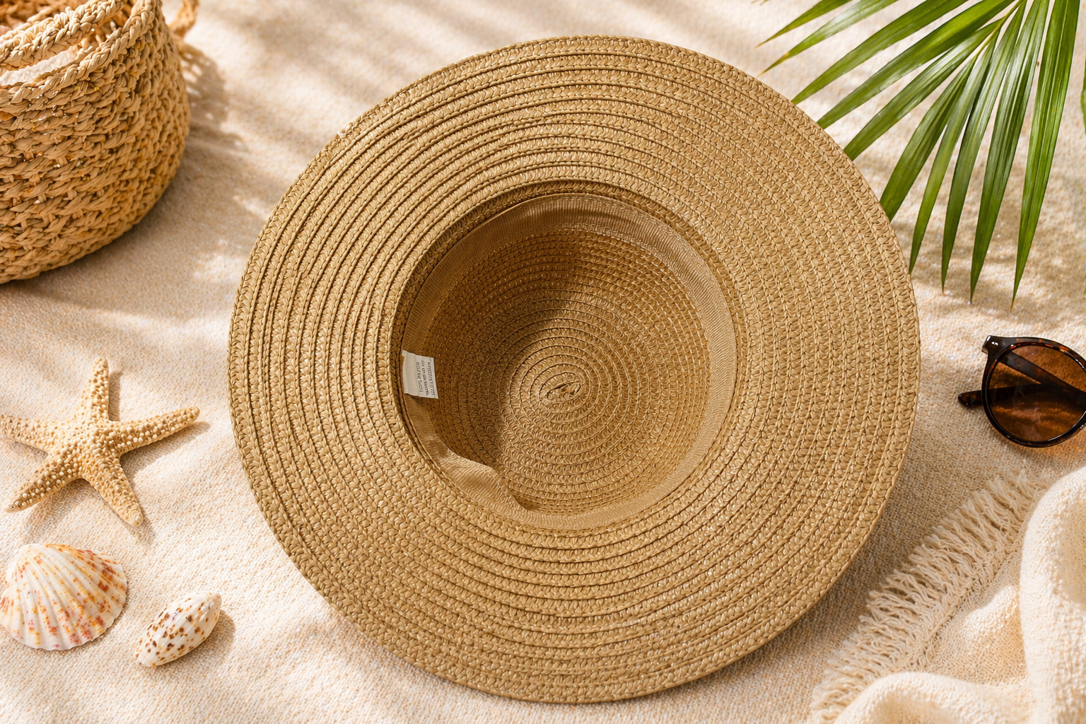 Sun Hat 100% Paper - Straw Hat for Outdoor