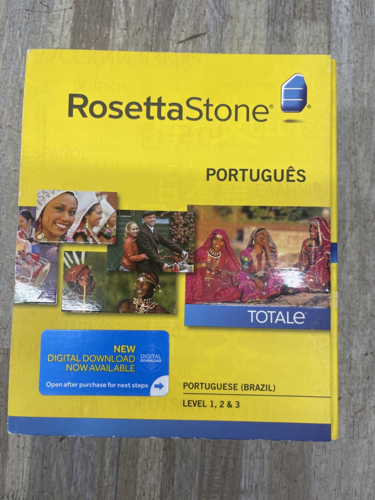 Rosetta Stone Italian Version 4 Level 1-5 Italiano Language CD PC Set Brand New