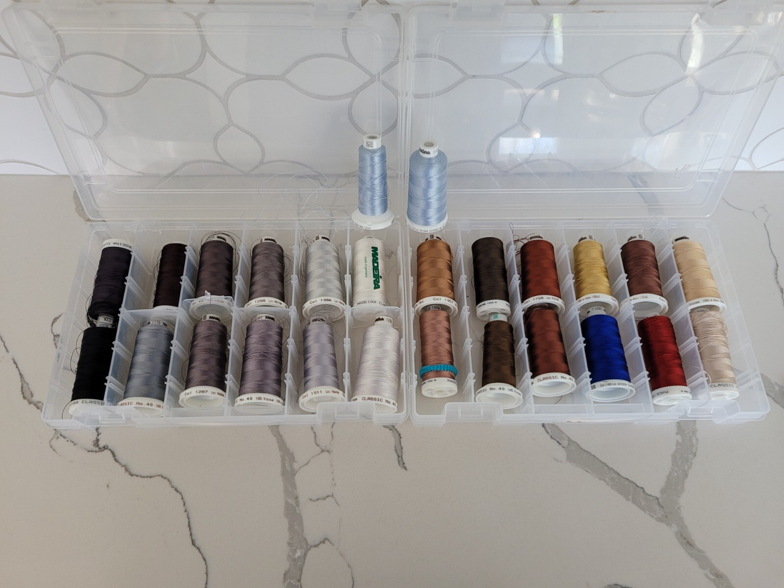 madeira embroidery thread lot
