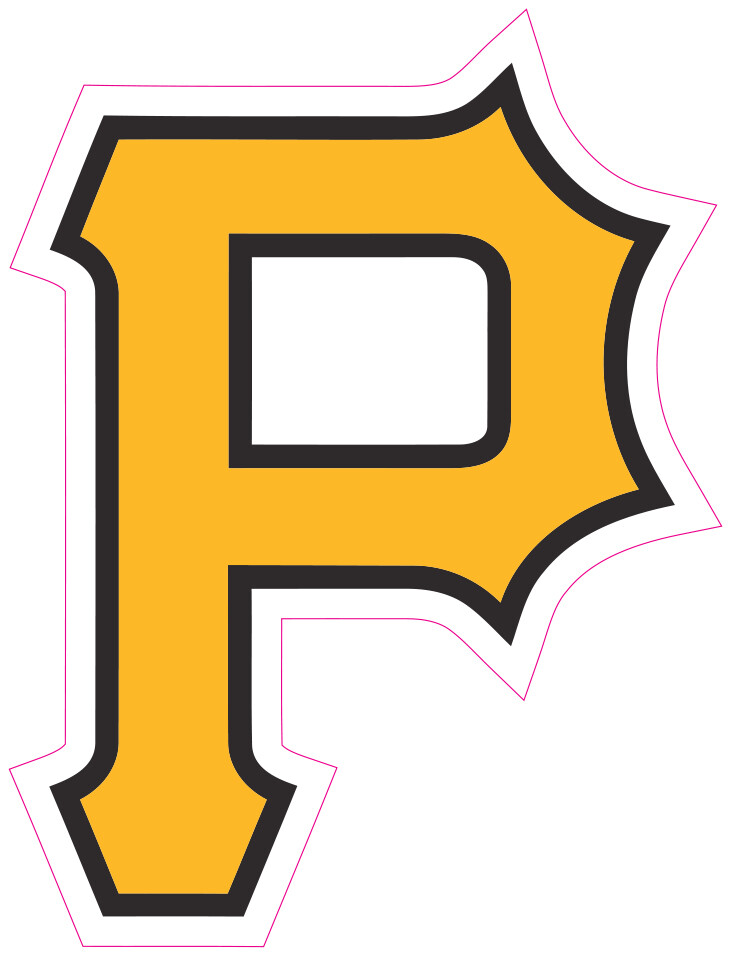 Pittsburgh Pirates Vinyl Decal Sticker Car Truck Bumper Tumbler Mug
