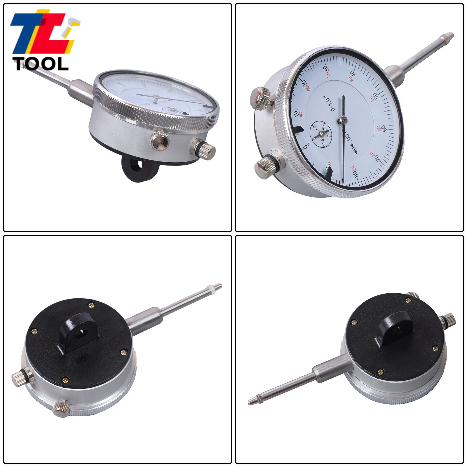 0-1'' Range Dial Indicator, Magnetic Base & Point Precision Inspection Set