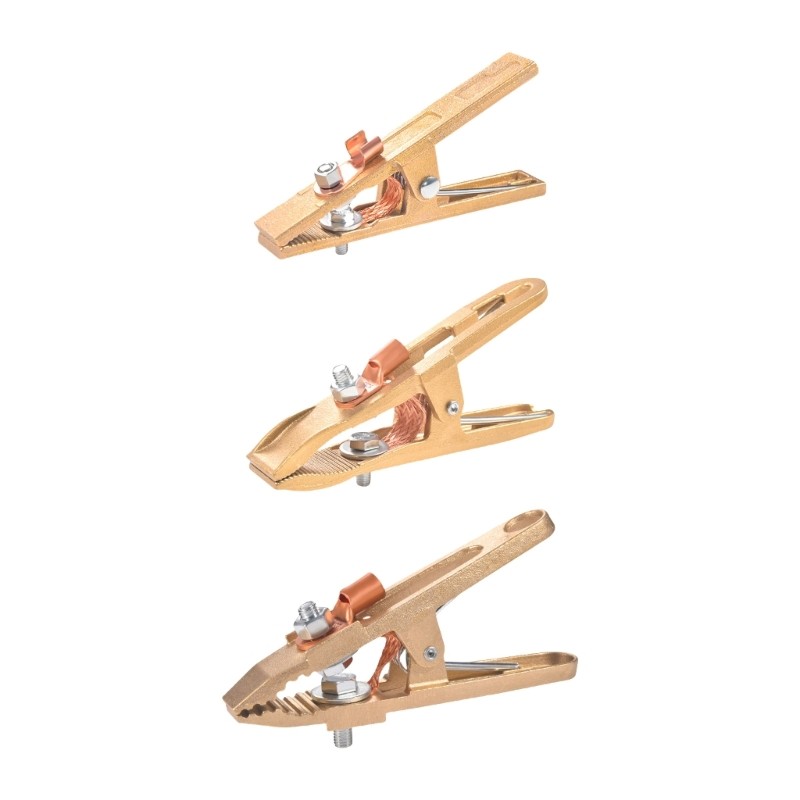 Corrosion Resistant Welding Ground Clamps For Construction Site Ergonomic Design