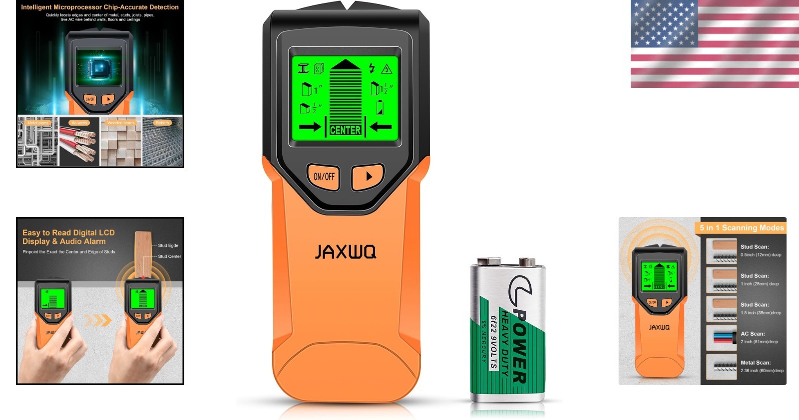 Stud Finder Wall Scanner - Intelligent Microprocessor Chip