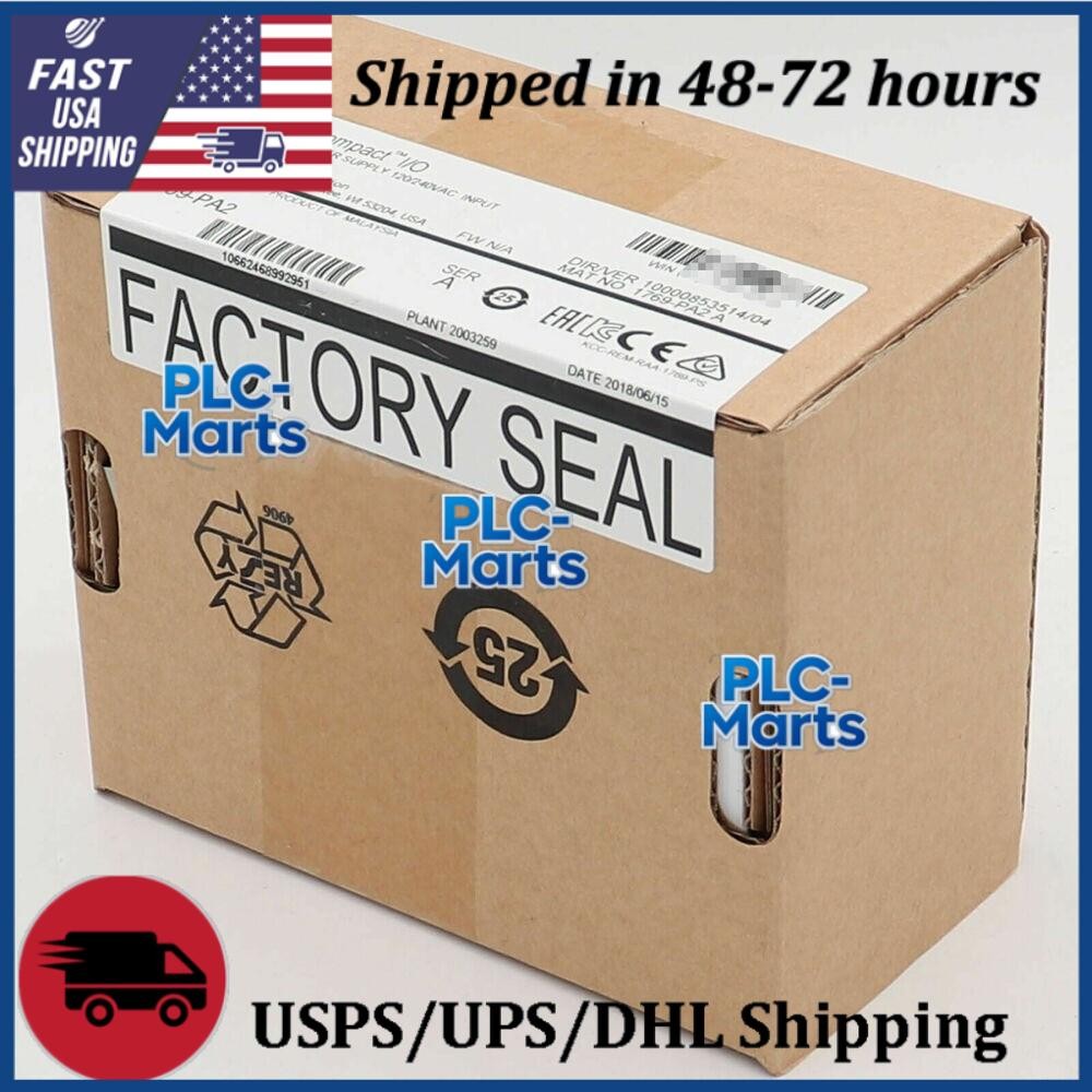 New Factory Sealed AB 1769-PA2 SER A CompactLogix AC Power Supply US US Free Tax