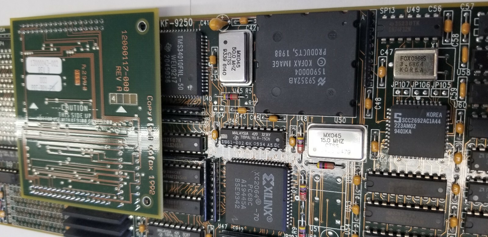 Kofax KF-9250 Image Processing Accelerator Still-Image Capture
