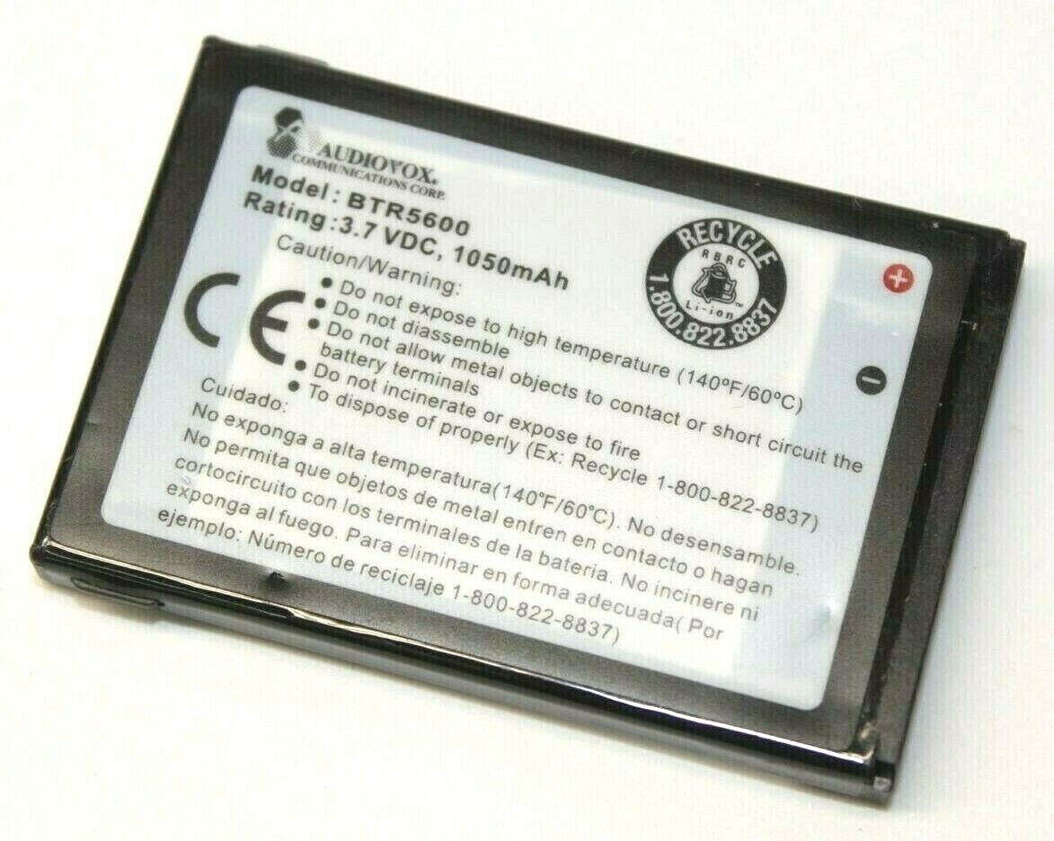 AUDIOVOX BTR5600 BATTERY NEW OTHER CONDITION