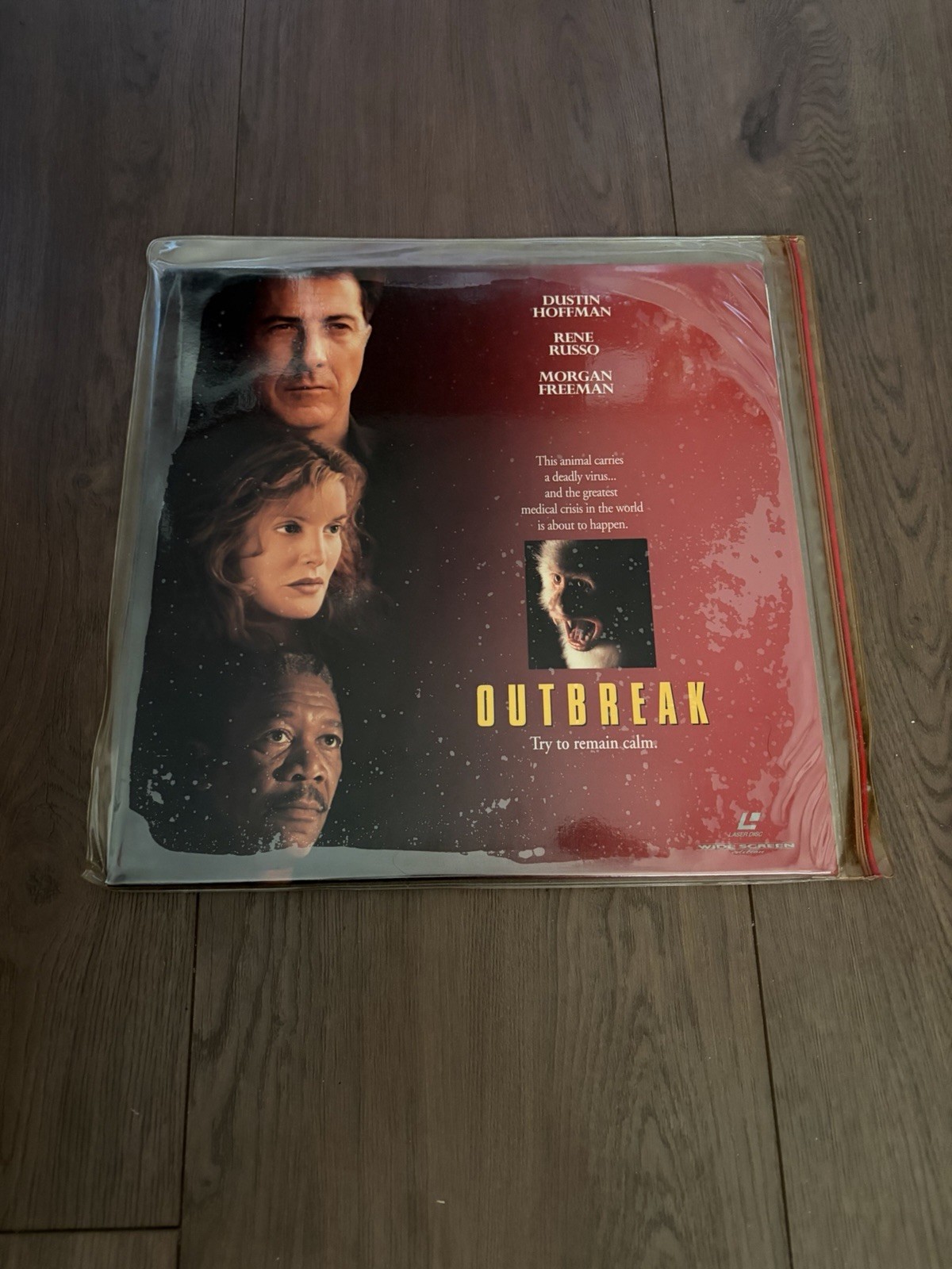 Outbreak LaserDisc (1995) Widescreen R Drama/Thriller Dustin Hoffman English