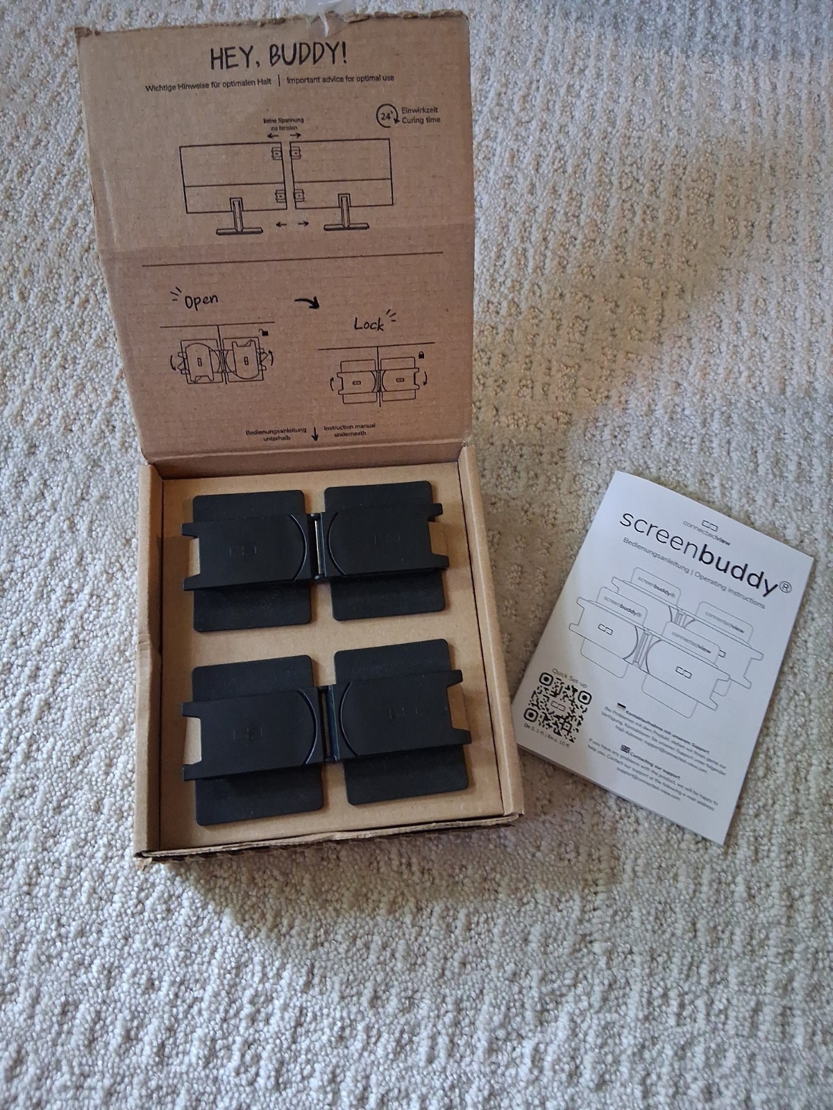 Set of 2, Magnetic Connection for Your Screens, Suitable for All Computer Mon...