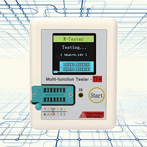 H Transistor Tester Diode Triode Capacitance Graphic Display Multifunction