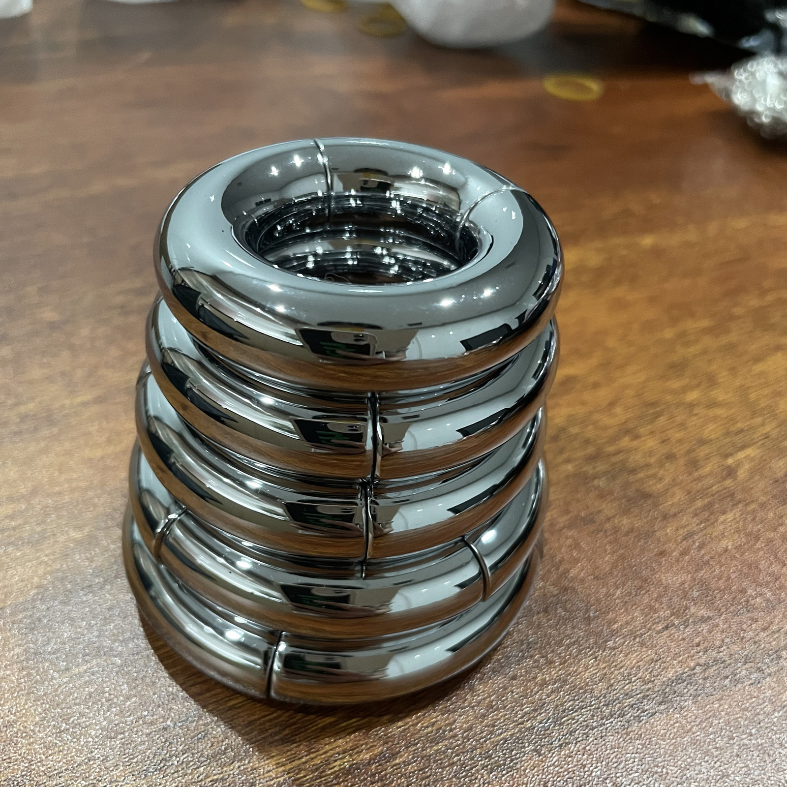 Male Stainless Steel Ball Stretcher Weight Heavy Magnetic Ball Stretching Weight