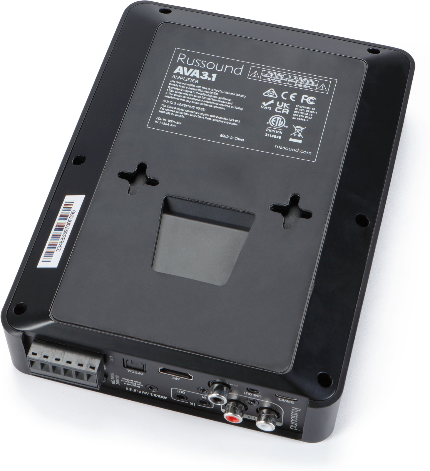 Russound 3.1-Channel Low-Profile Mini-AVR with HDMI