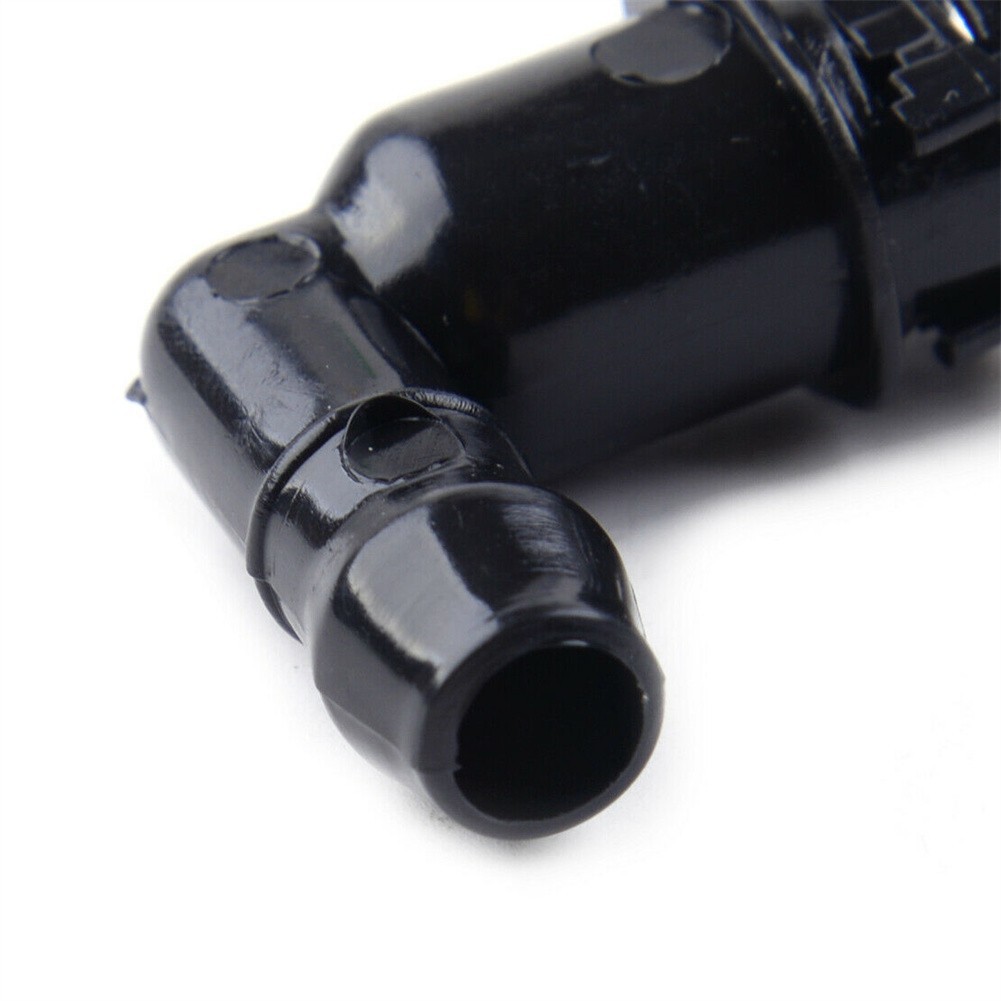 1Pcs 1J0955665E Headlight Windshield Washer Pump Connector Elbow For A4-A6-A8-TT