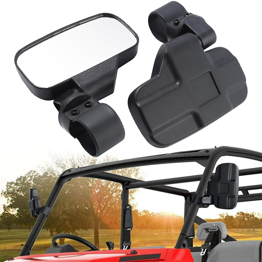 For Polaris RZR 800 900 1000 Rear View Mirrors UTV Side Mirrors 1.75" - 2" Clamp